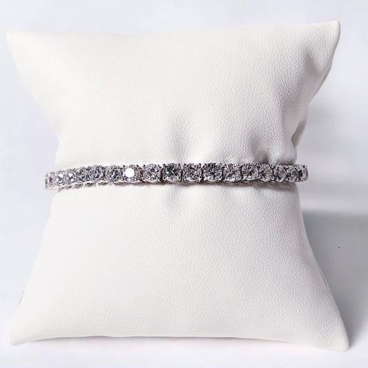 Sterling Silver Tennis Bracelet