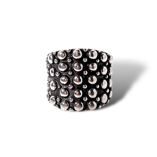 Sterling Silver Ball Ring