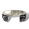 Floral Sterling Silver Cuff