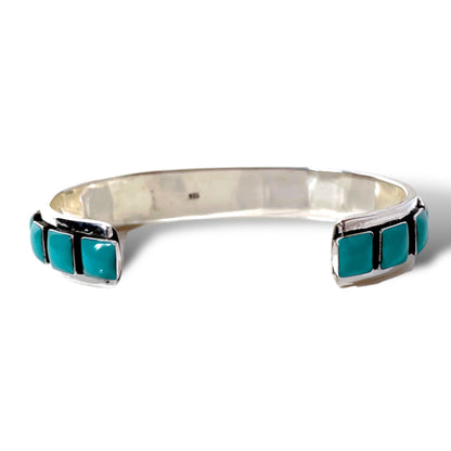 Sterling Silver Turquoise Cuffs