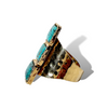 Square Turquoise Ring